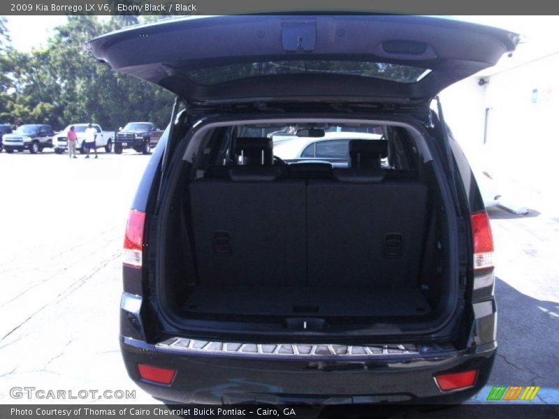 Ebony Black / Black 2009 Kia Borrego LX V6