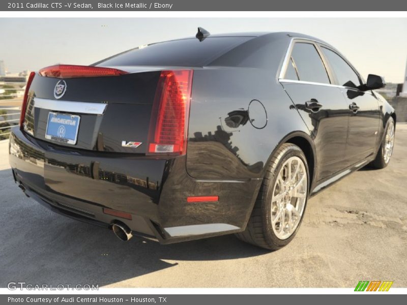 Black Ice Metallic / Ebony 2011 Cadillac CTS -V Sedan