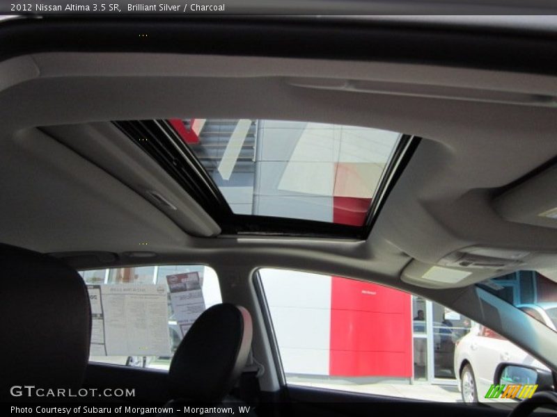 Brilliant Silver / Charcoal 2012 Nissan Altima 3.5 SR