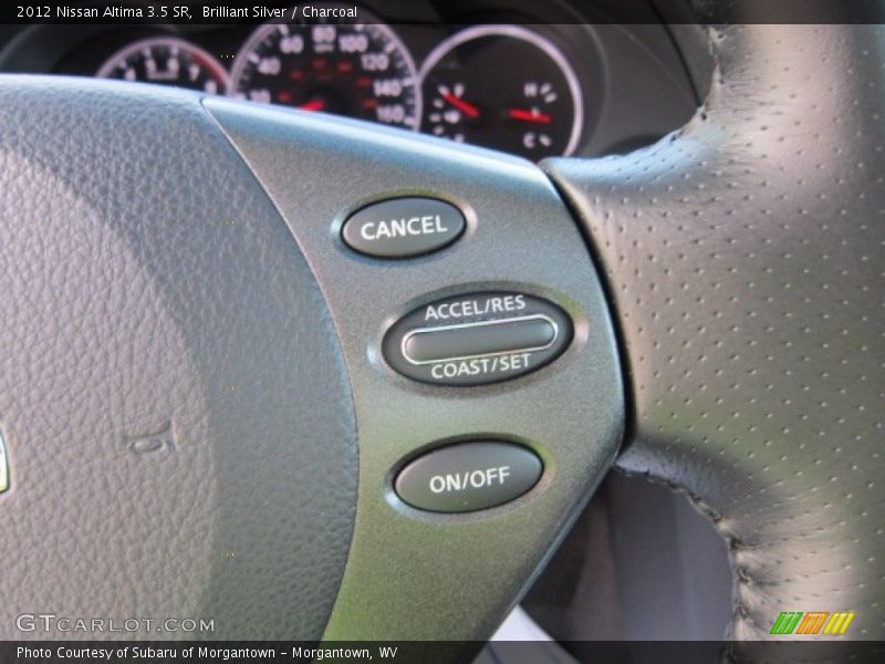 Brilliant Silver / Charcoal 2012 Nissan Altima 3.5 SR