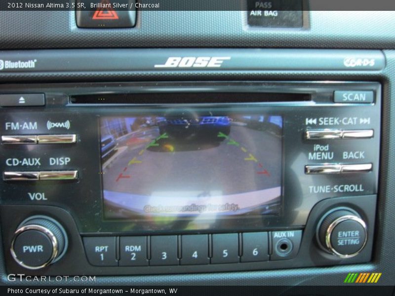 Brilliant Silver / Charcoal 2012 Nissan Altima 3.5 SR