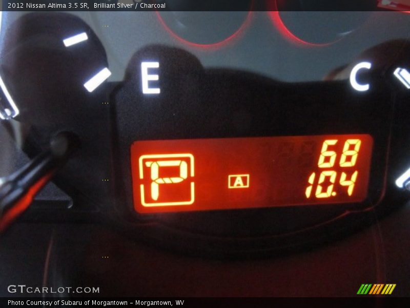 Brilliant Silver / Charcoal 2012 Nissan Altima 3.5 SR