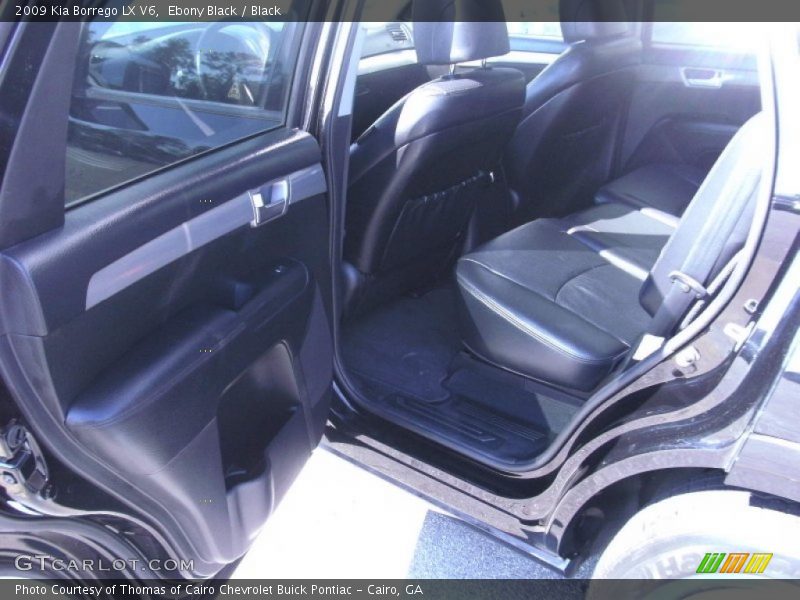 Ebony Black / Black 2009 Kia Borrego LX V6