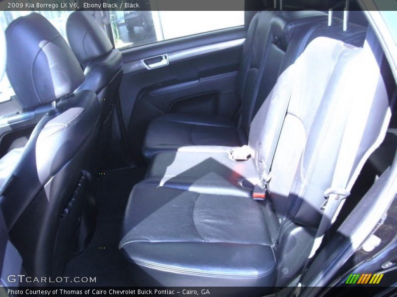 Ebony Black / Black 2009 Kia Borrego LX V6