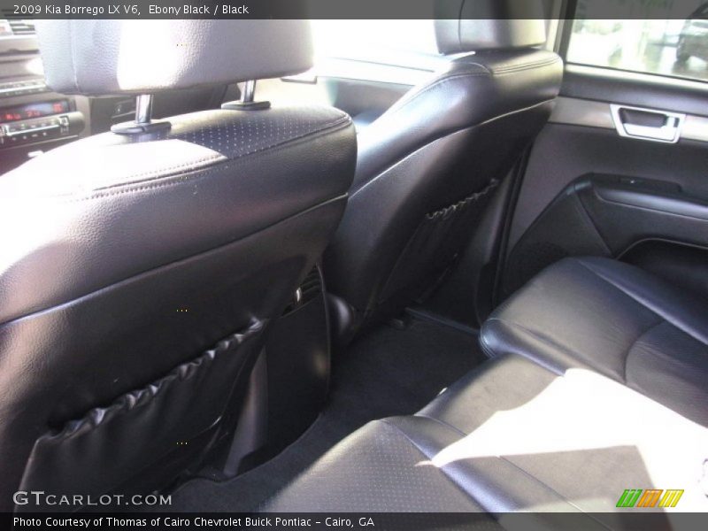 Ebony Black / Black 2009 Kia Borrego LX V6