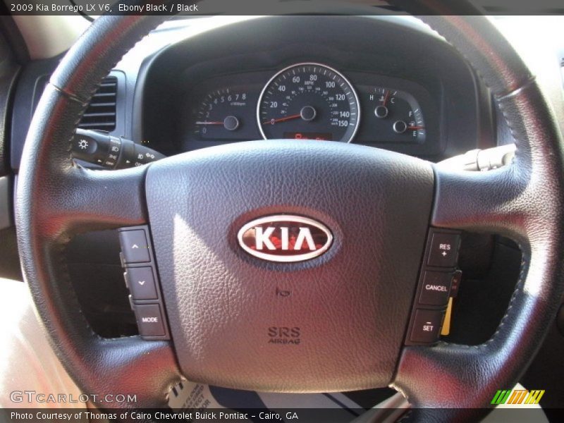 Ebony Black / Black 2009 Kia Borrego LX V6