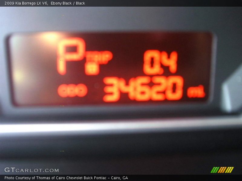 Ebony Black / Black 2009 Kia Borrego LX V6