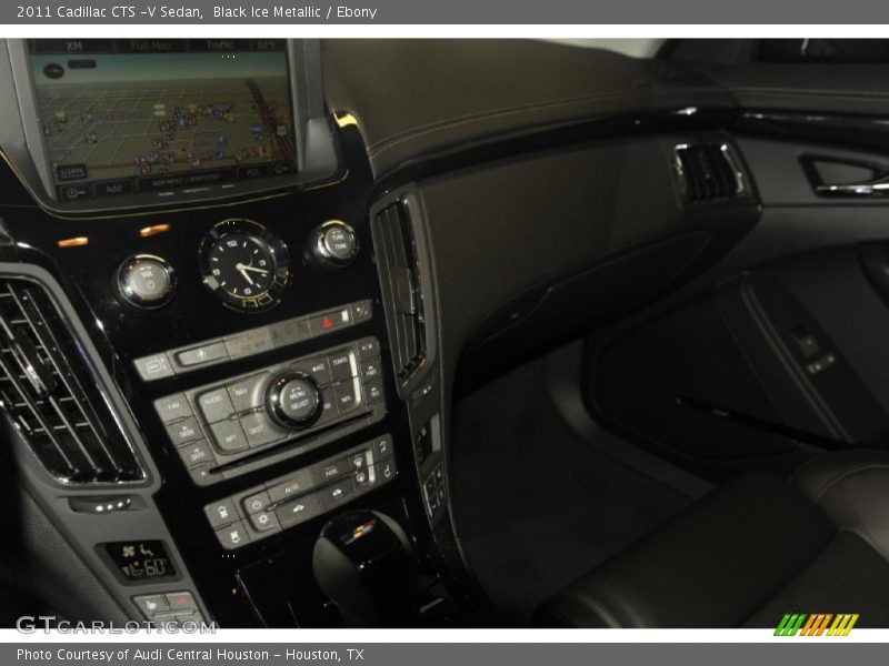 Black Ice Metallic / Ebony 2011 Cadillac CTS -V Sedan