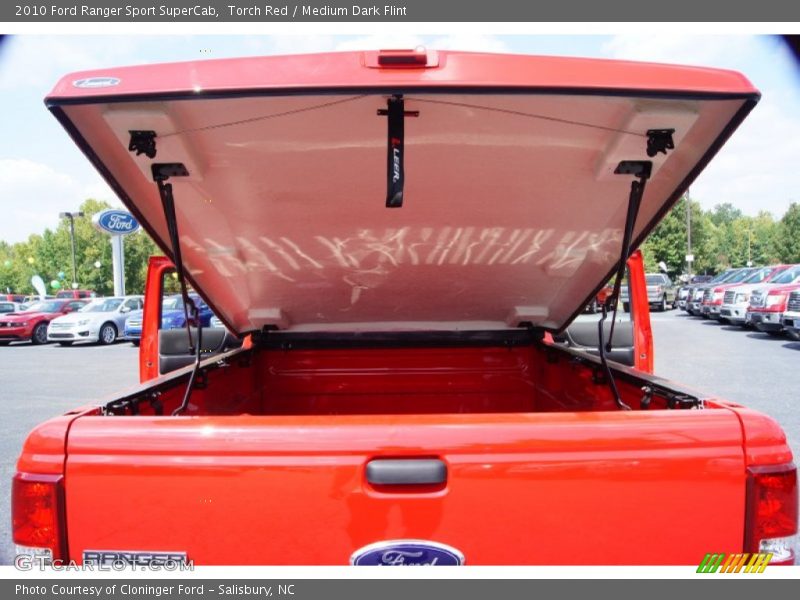 Torch Red / Medium Dark Flint 2010 Ford Ranger Sport SuperCab