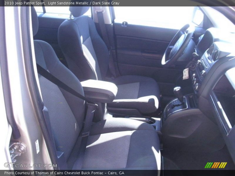 Light Sandstone Metallic / Dark Slate Gray 2010 Jeep Patriot Sport