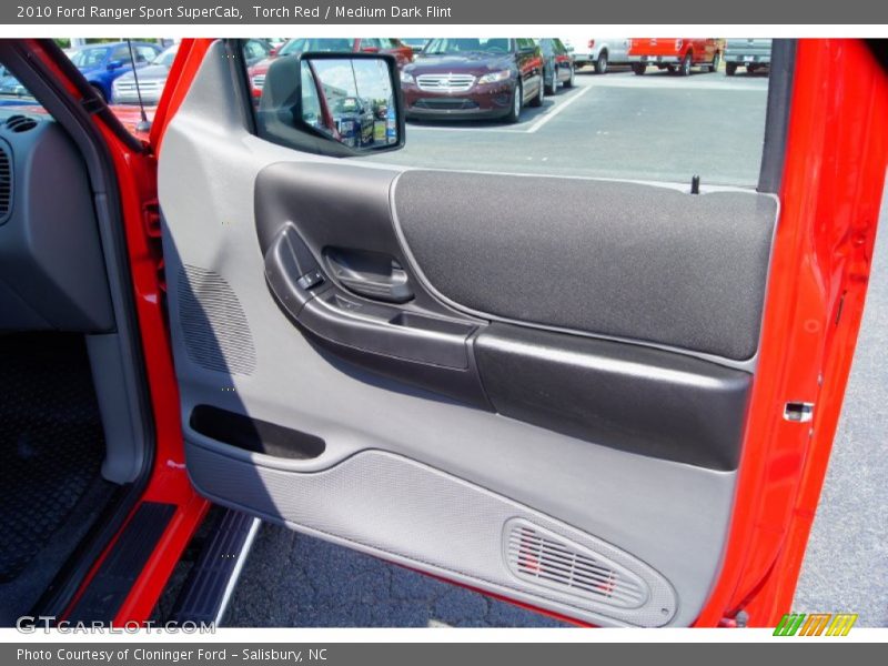 Torch Red / Medium Dark Flint 2010 Ford Ranger Sport SuperCab