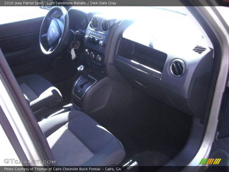 Light Sandstone Metallic / Dark Slate Gray 2010 Jeep Patriot Sport