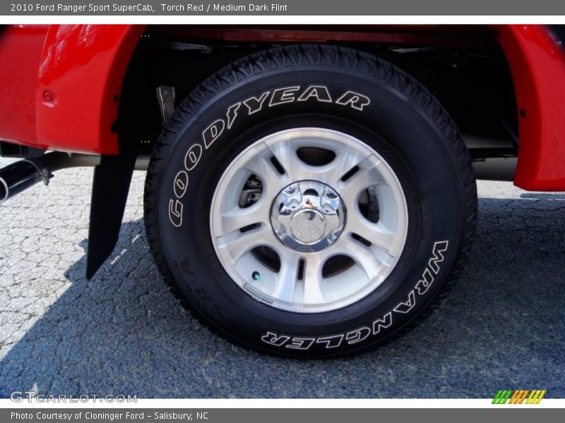 Torch Red / Medium Dark Flint 2010 Ford Ranger Sport SuperCab