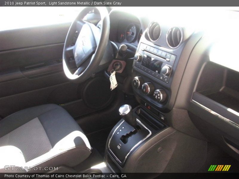 Light Sandstone Metallic / Dark Slate Gray 2010 Jeep Patriot Sport
