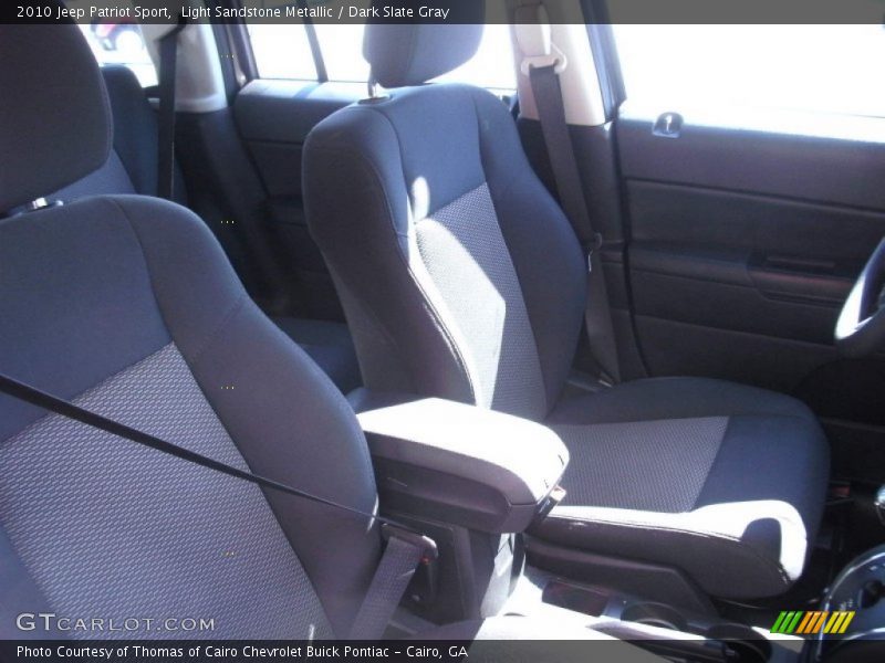 Light Sandstone Metallic / Dark Slate Gray 2010 Jeep Patriot Sport
