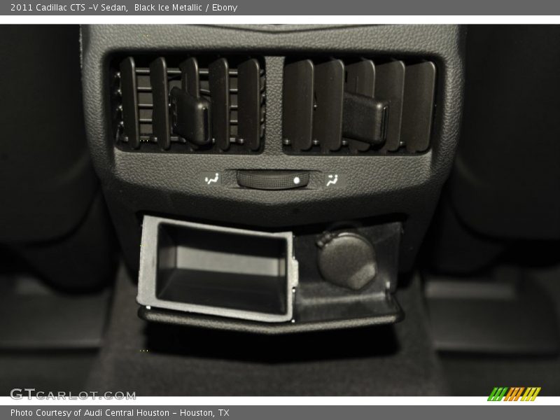 Black Ice Metallic / Ebony 2011 Cadillac CTS -V Sedan