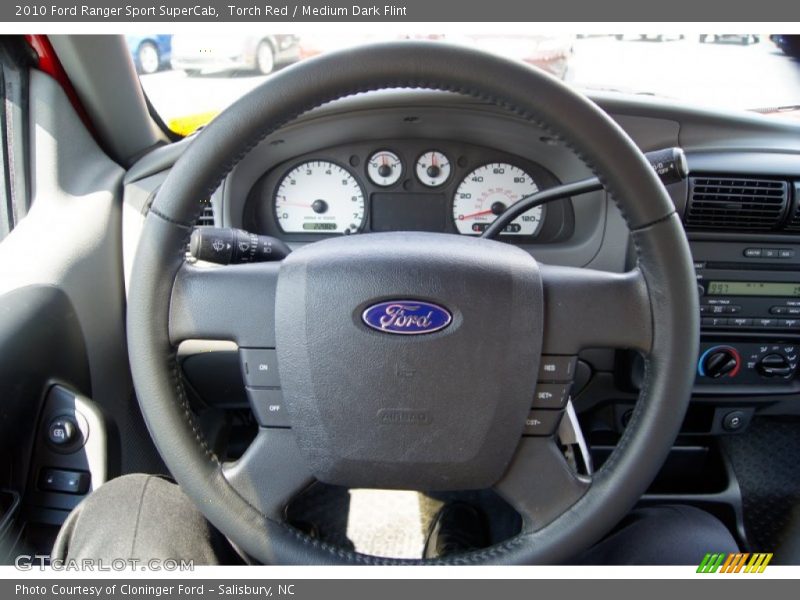 Torch Red / Medium Dark Flint 2010 Ford Ranger Sport SuperCab