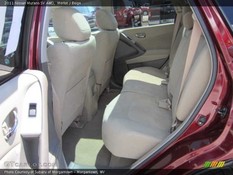 Merlot / Beige 2011 Nissan Murano SV AWD