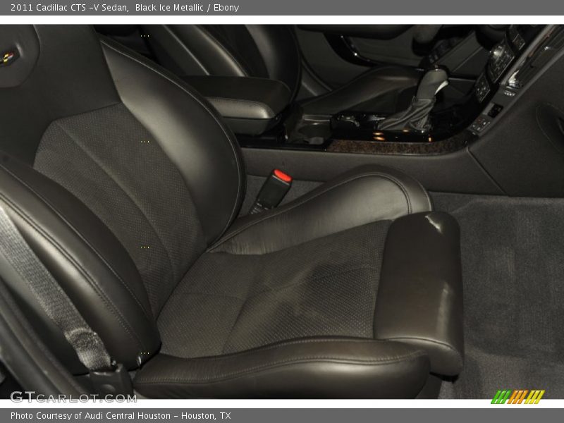 Black Ice Metallic / Ebony 2011 Cadillac CTS -V Sedan