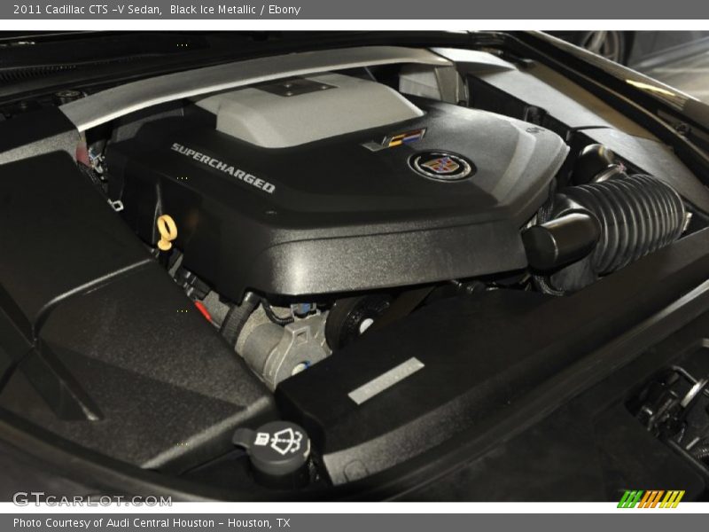 Black Ice Metallic / Ebony 2011 Cadillac CTS -V Sedan