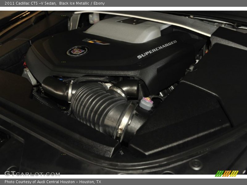 Black Ice Metallic / Ebony 2011 Cadillac CTS -V Sedan