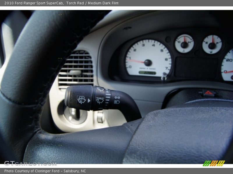 Torch Red / Medium Dark Flint 2010 Ford Ranger Sport SuperCab