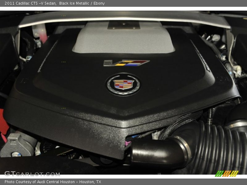 Black Ice Metallic / Ebony 2011 Cadillac CTS -V Sedan