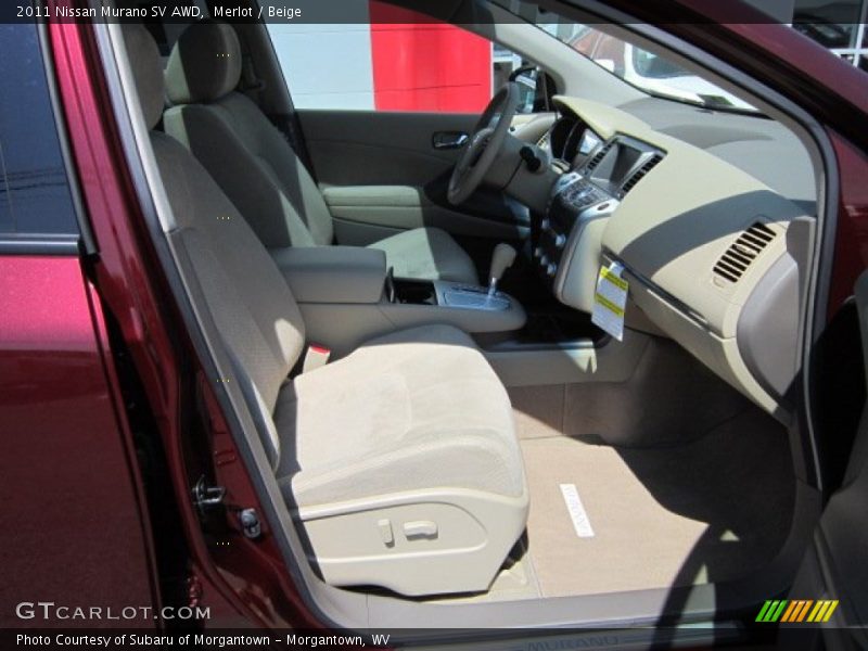 Merlot / Beige 2011 Nissan Murano SV AWD