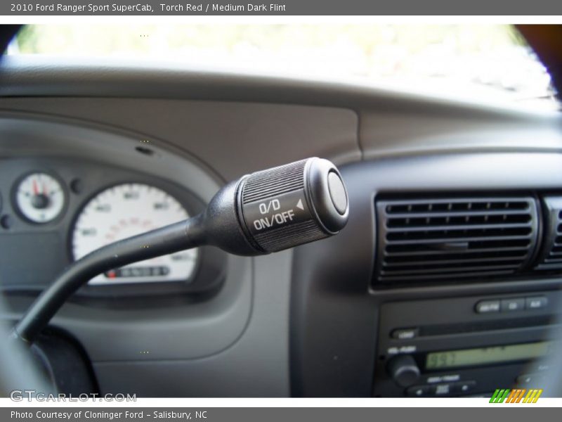 Torch Red / Medium Dark Flint 2010 Ford Ranger Sport SuperCab