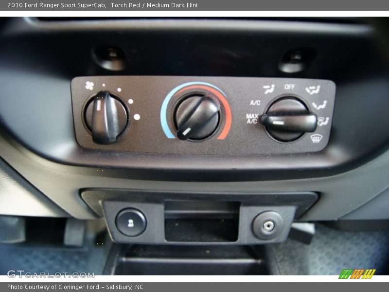 Torch Red / Medium Dark Flint 2010 Ford Ranger Sport SuperCab