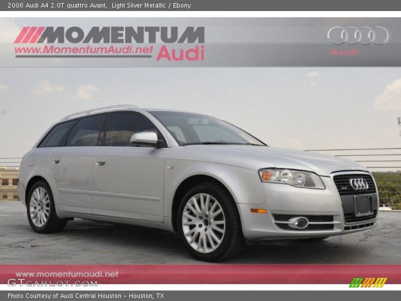 Light Silver Metallic / Ebony 2006 Audi A4 2.0T quattro Avant