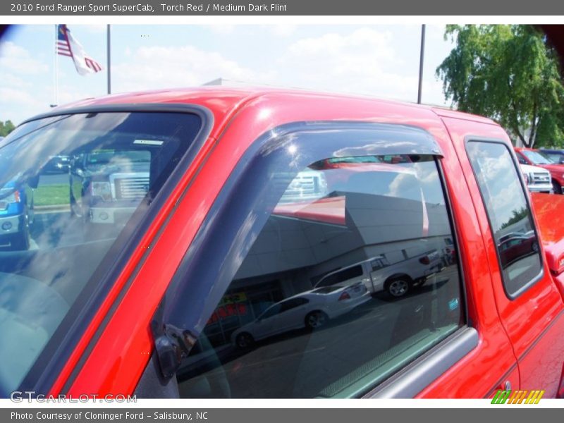 Torch Red / Medium Dark Flint 2010 Ford Ranger Sport SuperCab