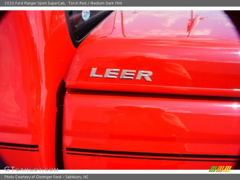 Torch Red / Medium Dark Flint 2010 Ford Ranger Sport SuperCab