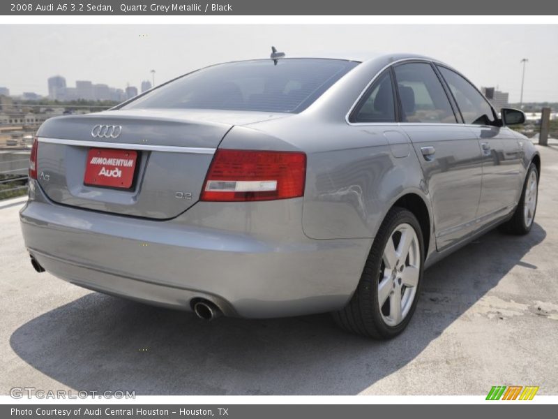 Quartz Grey Metallic / Black 2008 Audi A6 3.2 Sedan