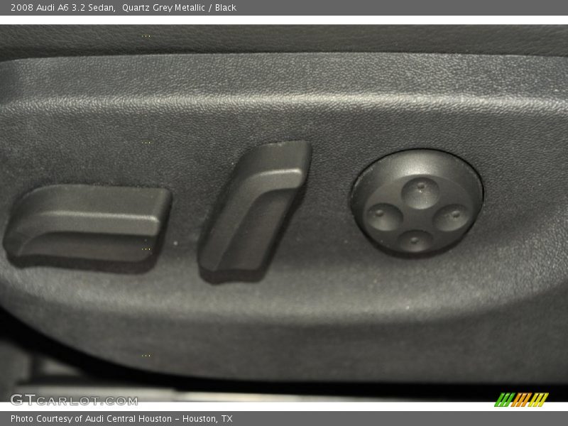 Quartz Grey Metallic / Black 2008 Audi A6 3.2 Sedan