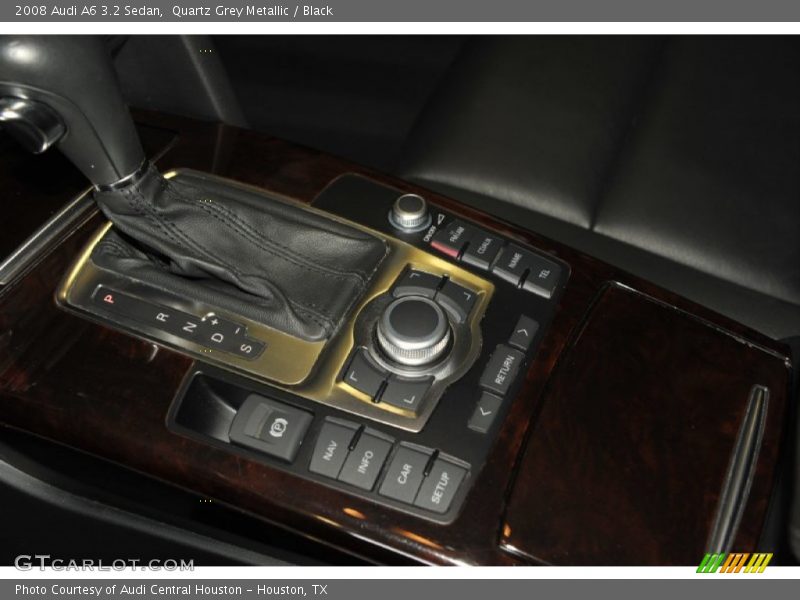 Quartz Grey Metallic / Black 2008 Audi A6 3.2 Sedan
