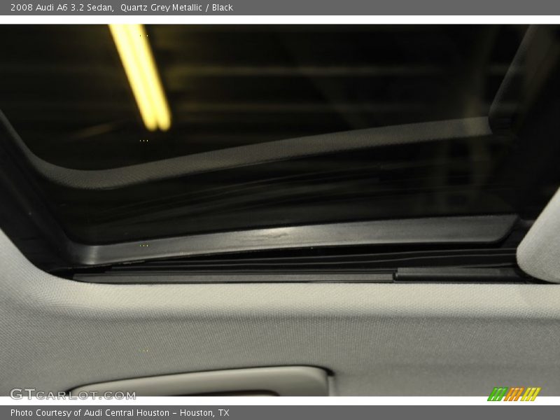 Quartz Grey Metallic / Black 2008 Audi A6 3.2 Sedan