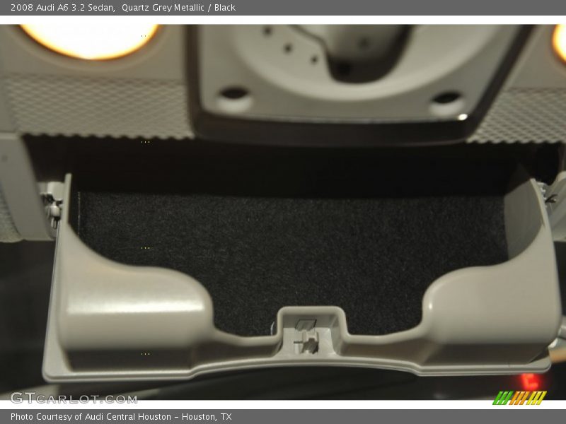 Quartz Grey Metallic / Black 2008 Audi A6 3.2 Sedan