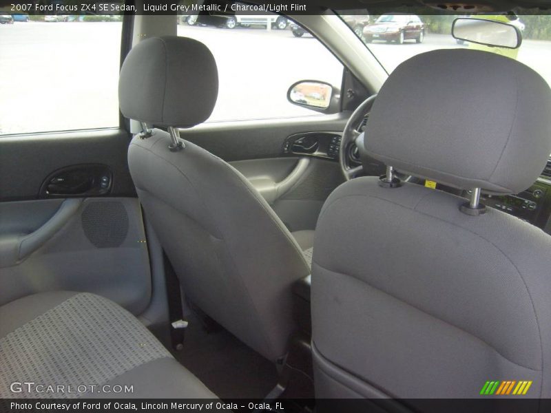 Liquid Grey Metallic / Charcoal/Light Flint 2007 Ford Focus ZX4 SE Sedan