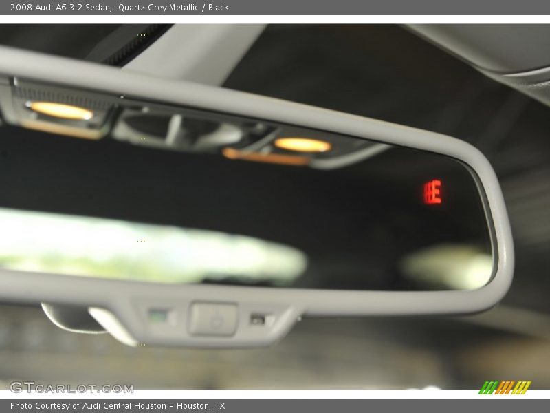 Quartz Grey Metallic / Black 2008 Audi A6 3.2 Sedan
