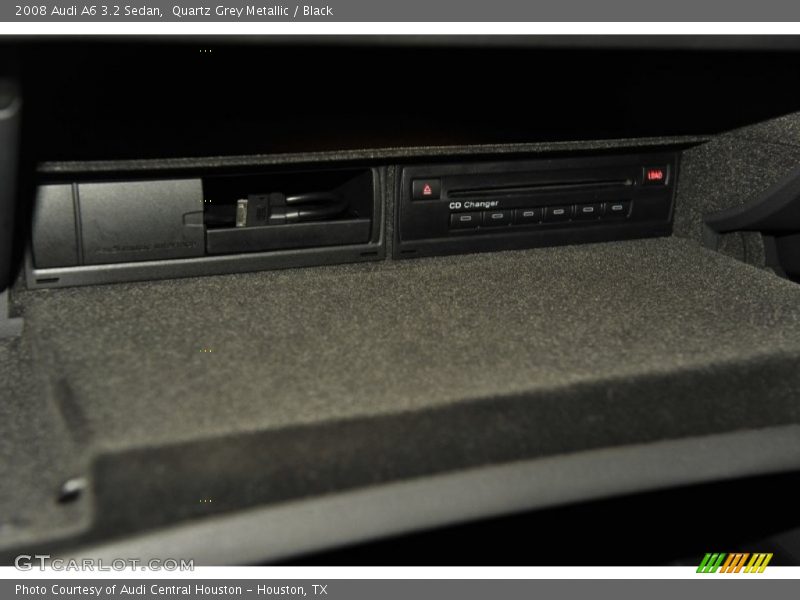 Quartz Grey Metallic / Black 2008 Audi A6 3.2 Sedan