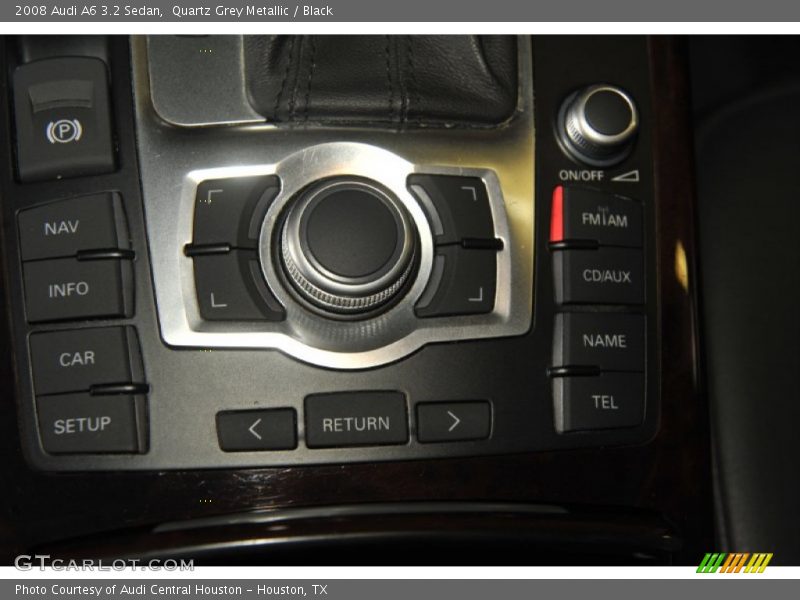 Quartz Grey Metallic / Black 2008 Audi A6 3.2 Sedan