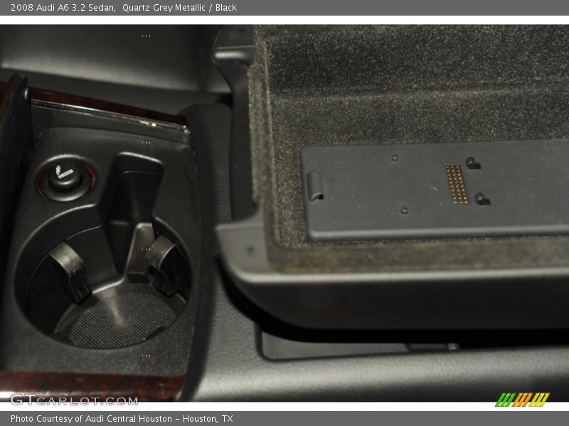 Quartz Grey Metallic / Black 2008 Audi A6 3.2 Sedan