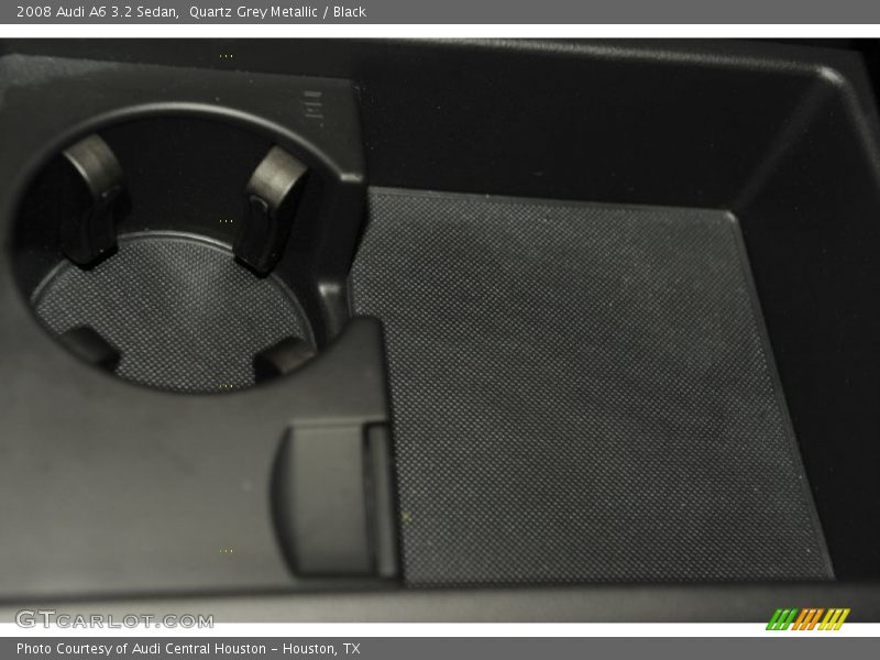 Quartz Grey Metallic / Black 2008 Audi A6 3.2 Sedan