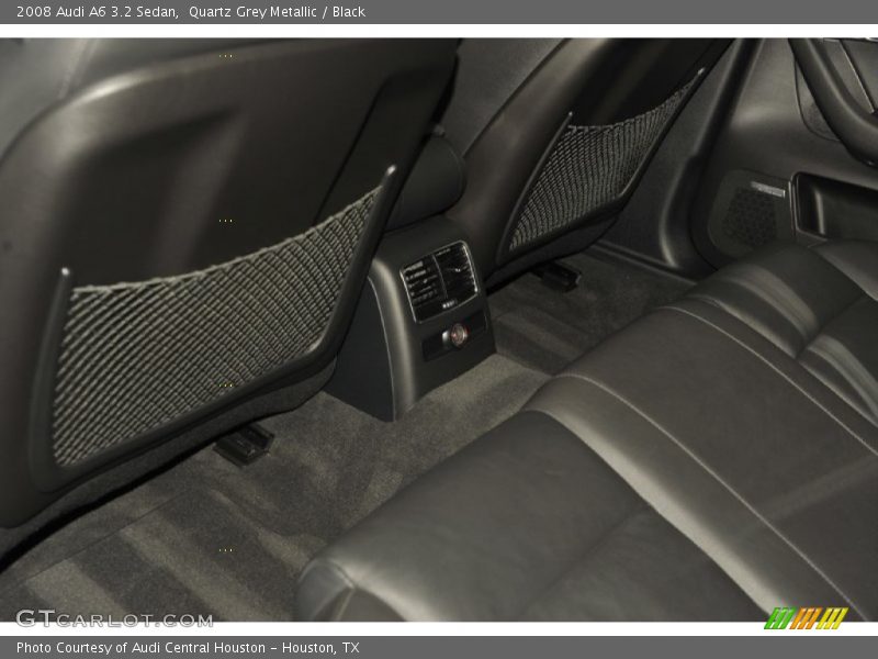 Quartz Grey Metallic / Black 2008 Audi A6 3.2 Sedan