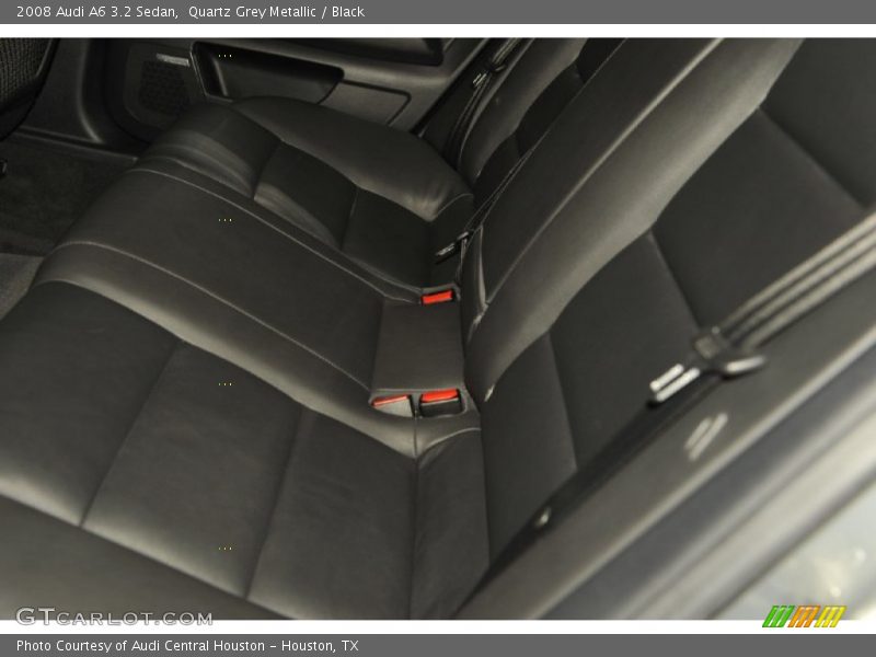 Quartz Grey Metallic / Black 2008 Audi A6 3.2 Sedan