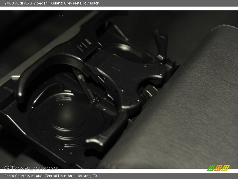 Quartz Grey Metallic / Black 2008 Audi A6 3.2 Sedan