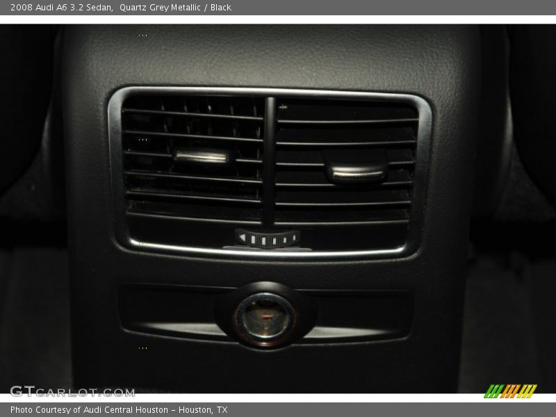 Quartz Grey Metallic / Black 2008 Audi A6 3.2 Sedan