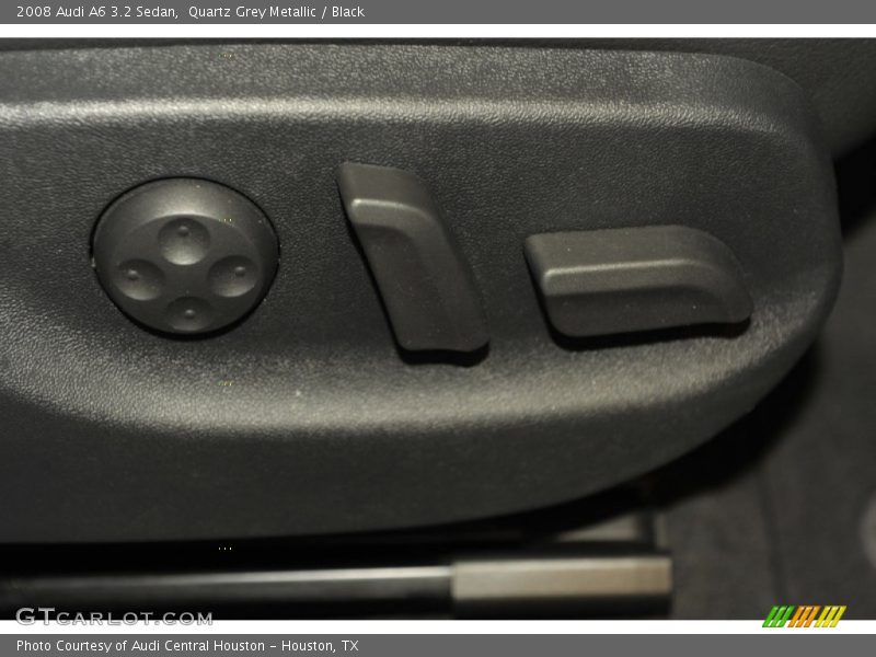 Quartz Grey Metallic / Black 2008 Audi A6 3.2 Sedan