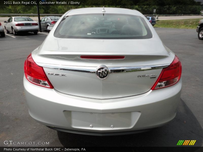 Quicksilver Metallic / Ebony 2011 Buick Regal CXL